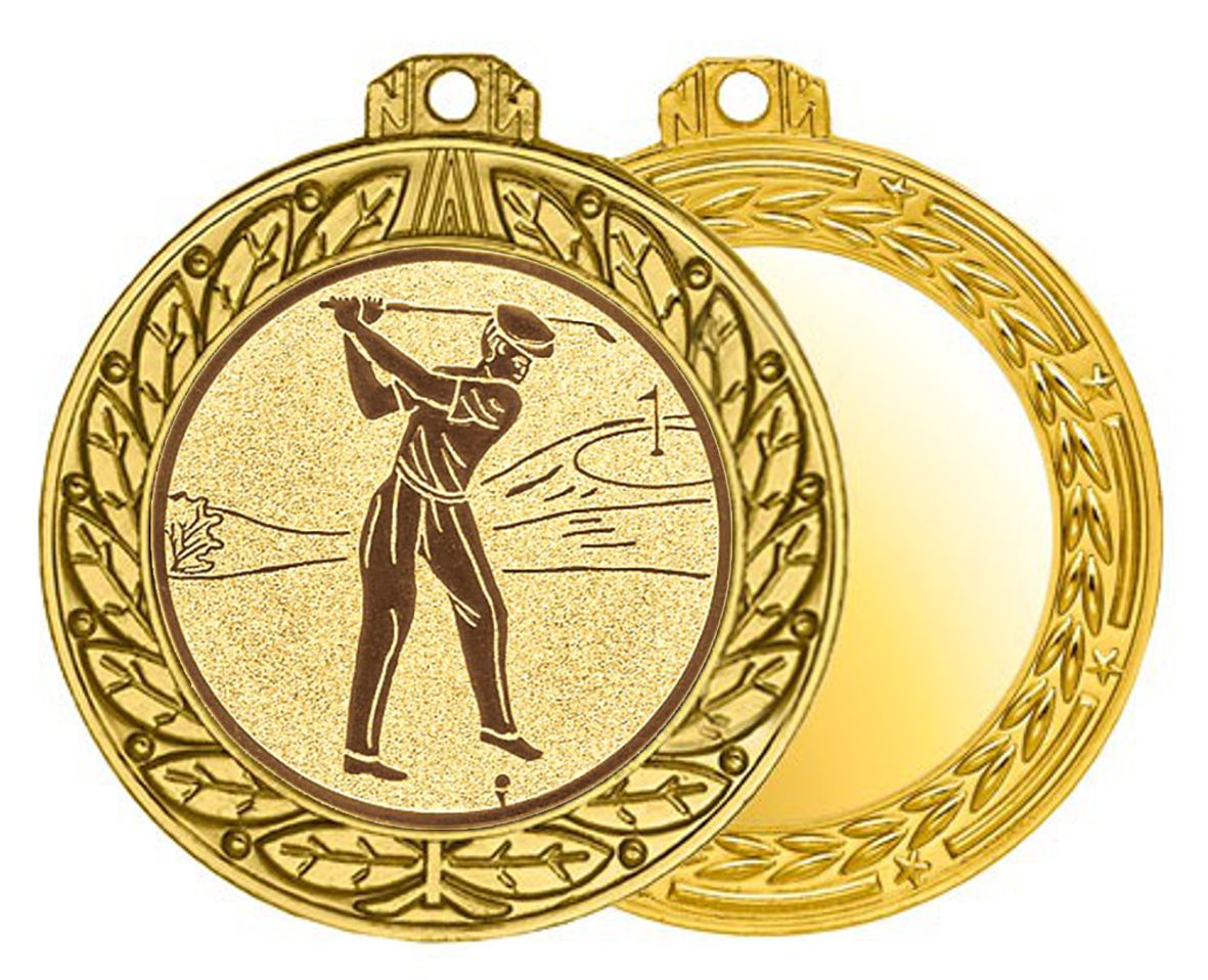 Bild von Medaille GOLFER 70 mm aus Metall